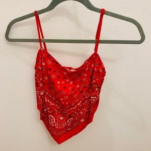 Bandana crop top